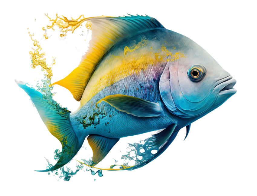 Ocean day fish creatures PNG Free Download