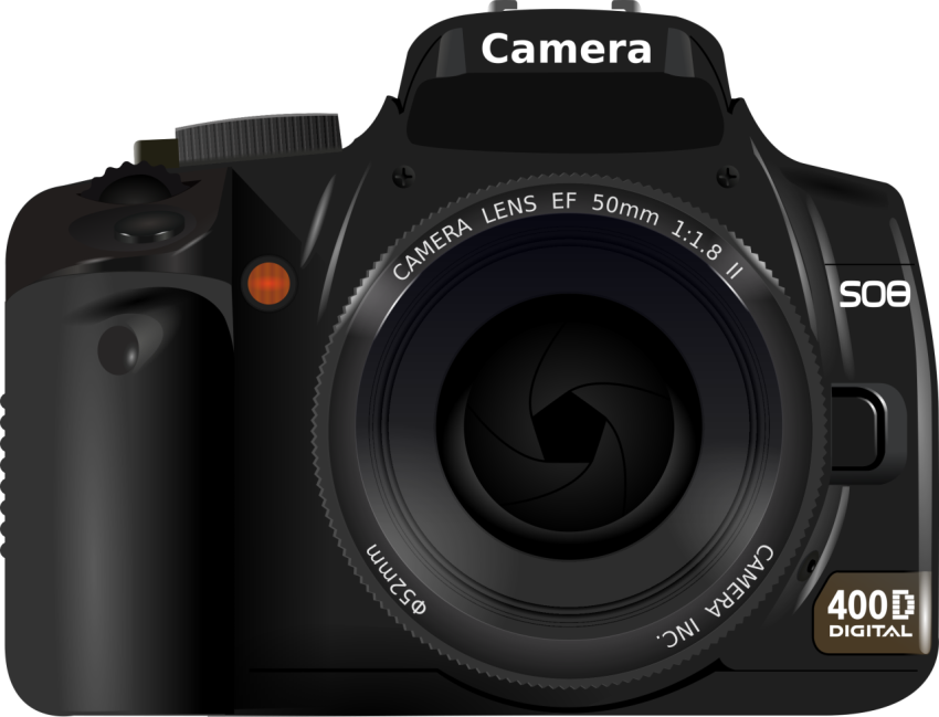 Smart Black Photo Camera PNG Image Free Download