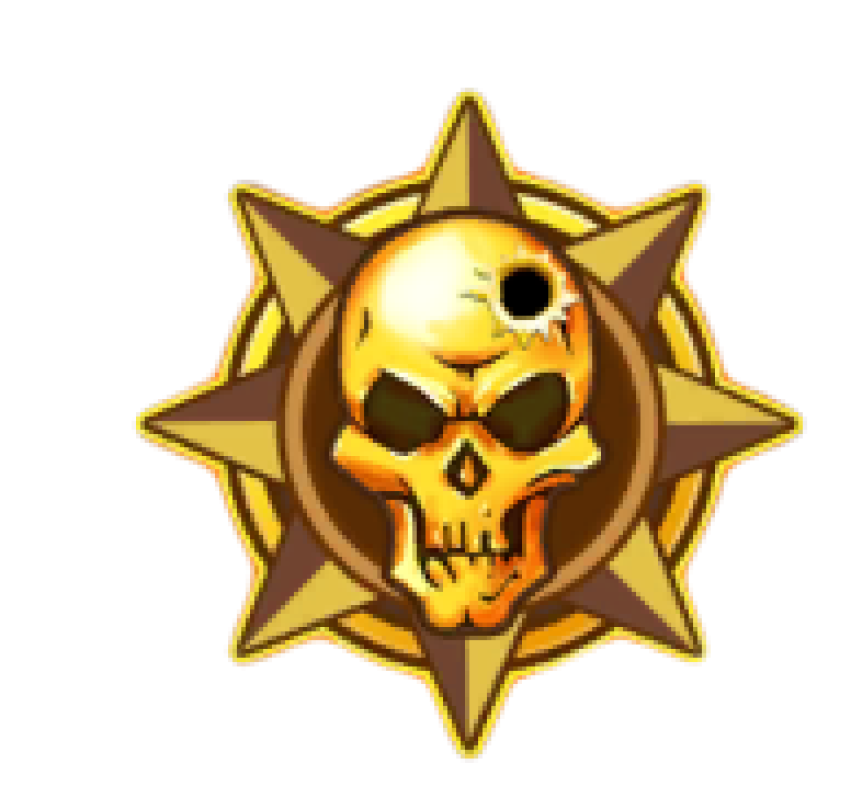 3d game icon gun short icon headshort icon golden icon free