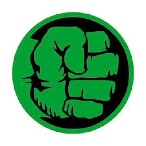 Green punch icon vactor graphic design image