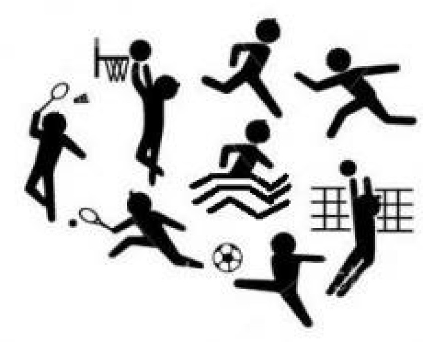 Different types Sports icons vactor graphic dessign iamge