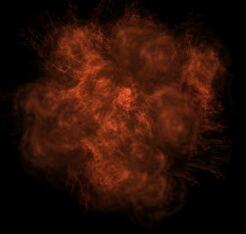 fire bomd blast explosion on black background png free download