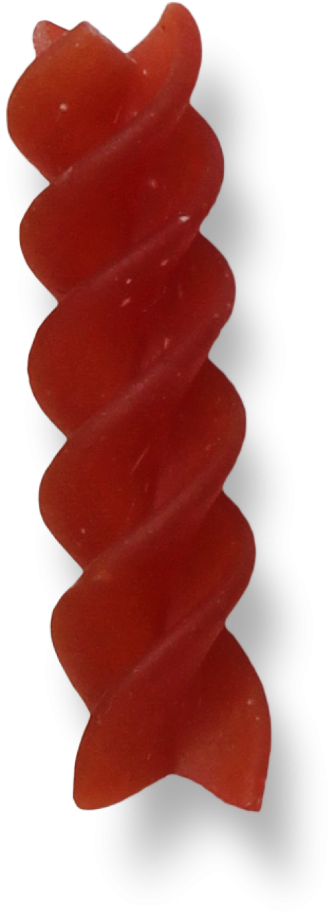 Uncooked Fusilli Red Spiral Pasta ,Food Pasta,HD Photo Free Download PNG Image,Transparent Background