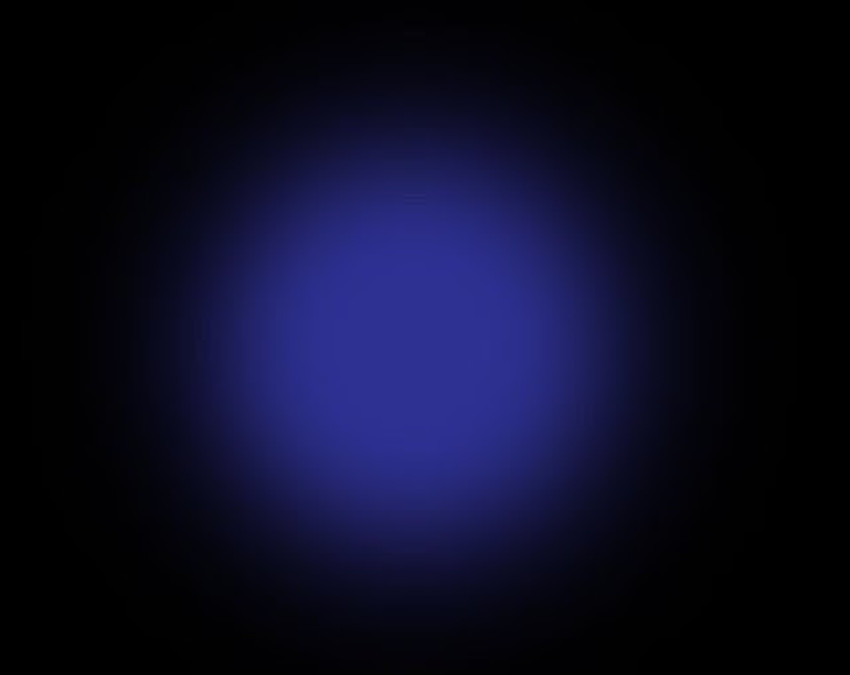 Navy Blue sun lens flare