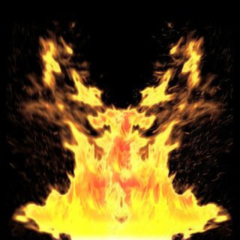Realistic fire flame large flame burning without smoke png free download