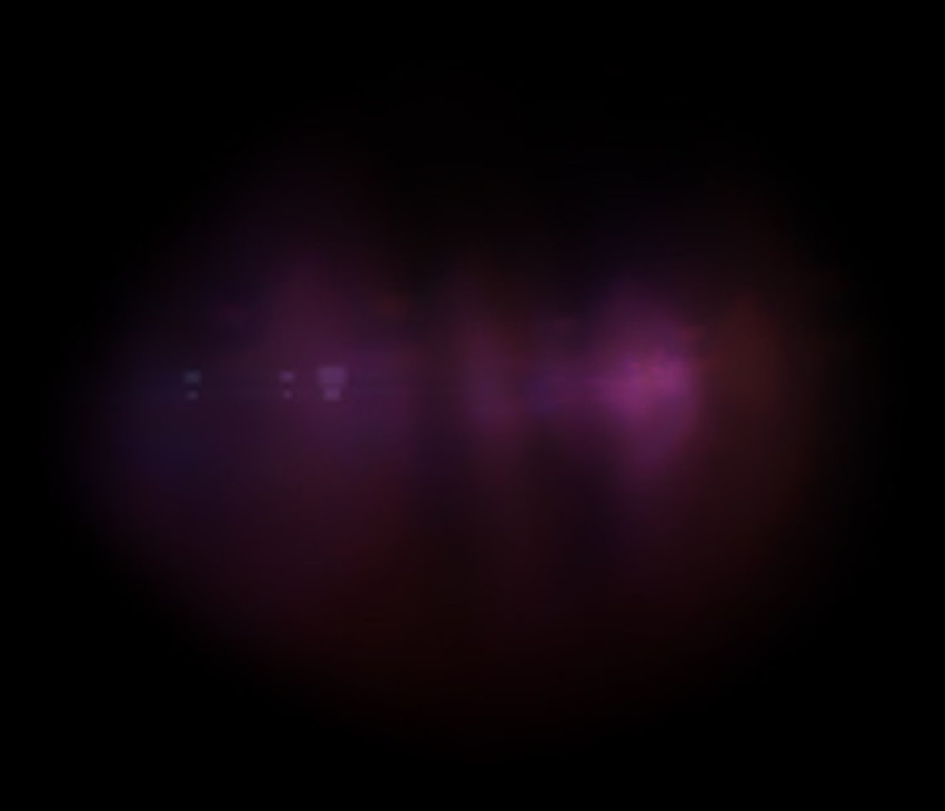 Purple Light lens flare