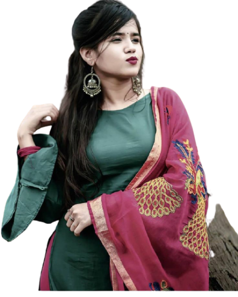 indian girl with desi look shalwar kameez free png