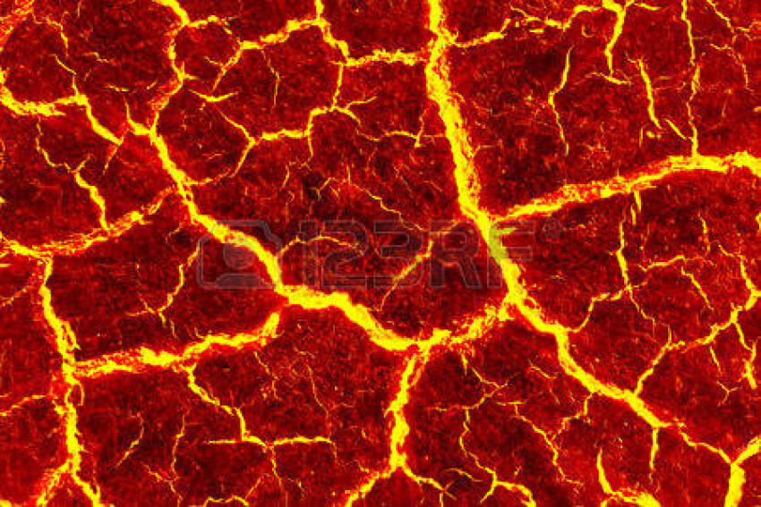 heat red cracked ground texture after eruption volcano png free download