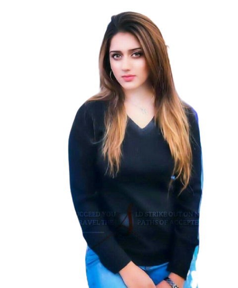 Jannat mirza in pent shirt with open hair free png