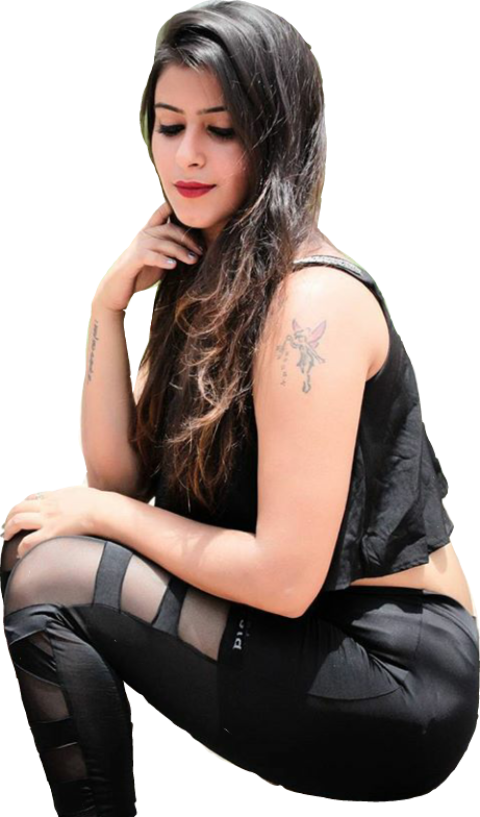 Hot Indian girl in black hot dress free png