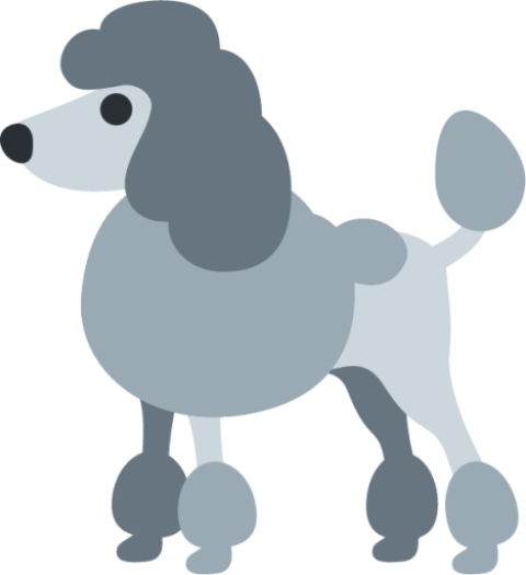 SVG Graphic Design on Poodle PNG Animal Cartoon Free Download