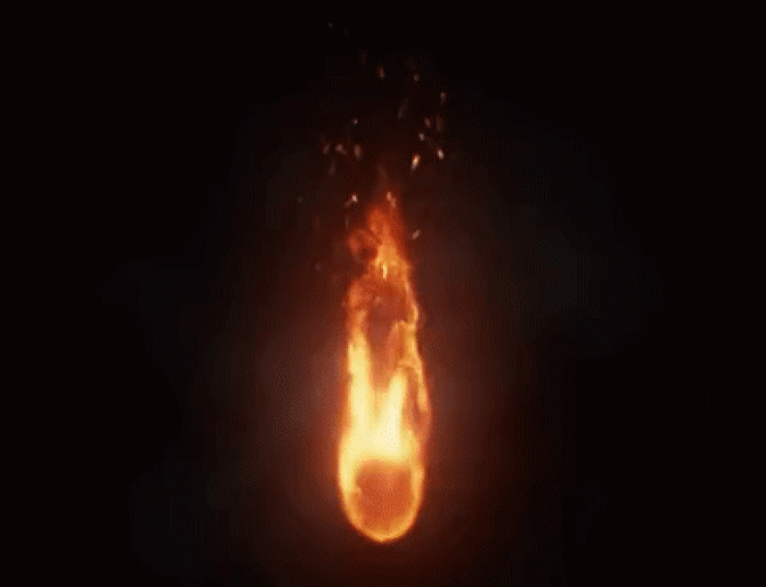 Realistic fire simulation after effect tutorial gif png free download