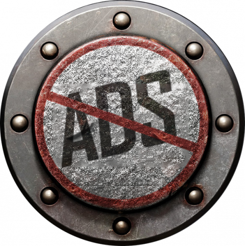 remove ad icon plate 3d remove ads