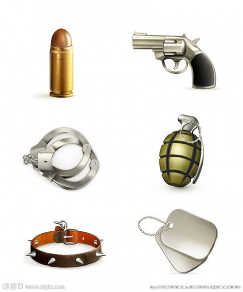 Gun bullets pistol  Granada png design free
