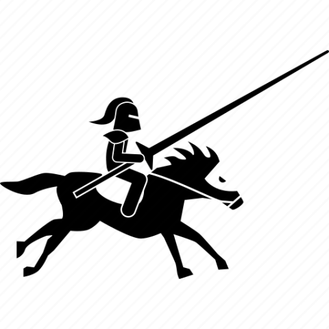 War Horse Silhoute PNG Icon