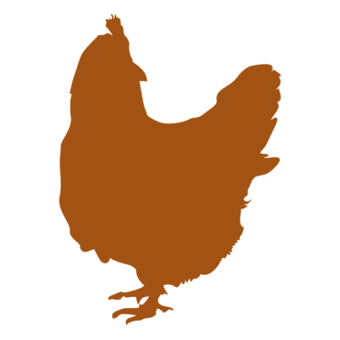 Brown Clipart Rooster PNG Free Download