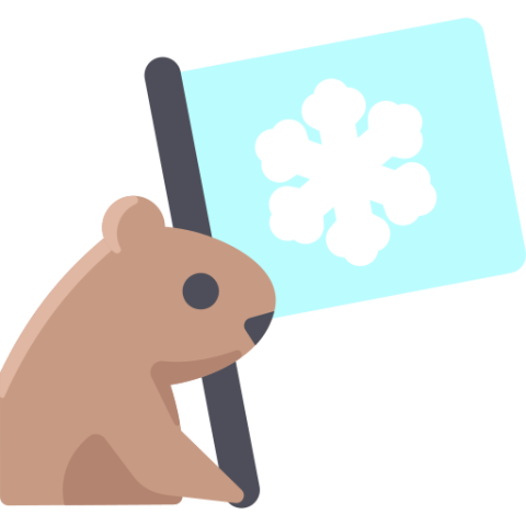 Groundhog PNG Vector PSD Image with Transparent