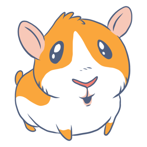 Guinea Pig PNG Cartoon Free Transparent