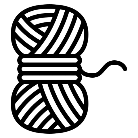 Yarn PNG Outline Free Download