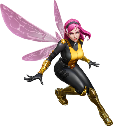 Super Hero pink girl for 3d game character free png download