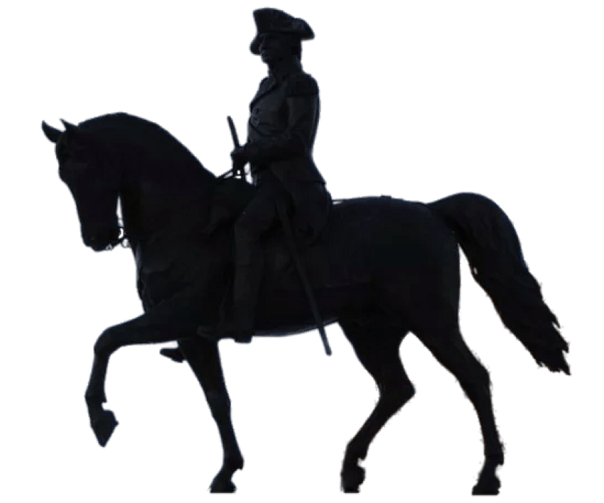 War Horse PNG Silhoute Black Icon