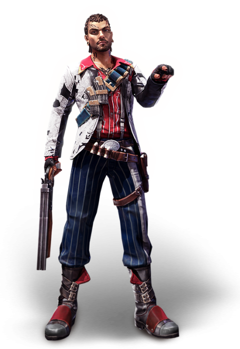 charlas game character free fire 3d character game free character png free download