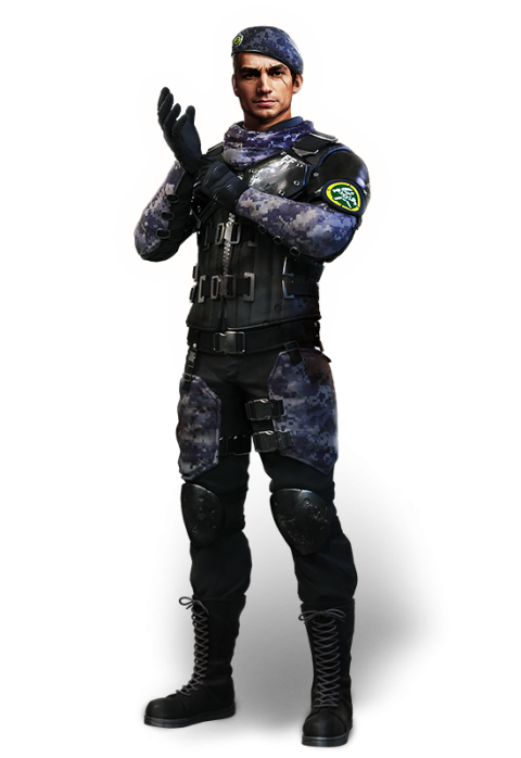 Solider Game character free 3d character png free download free fire game character