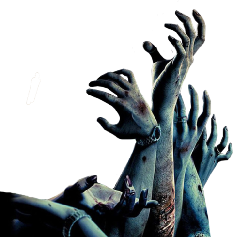 Reaching Zombie Hand PNG Free Download