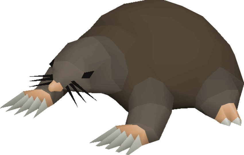 Transparent SVG Mole Animal PNG Image Free Download