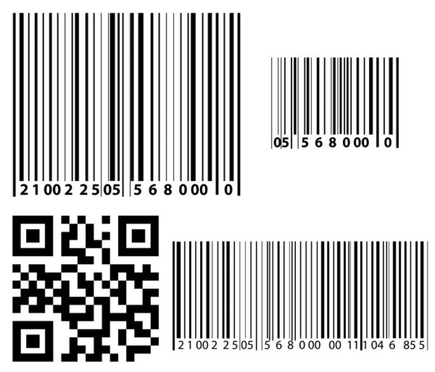 Barcodes vactor graphic design image