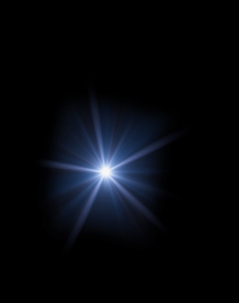 Glowing light effect blue lens flare gale vector light photo