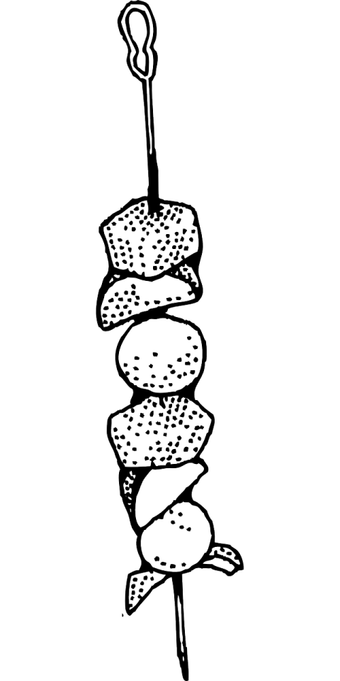 Barbecue PNG Sketching Free Download