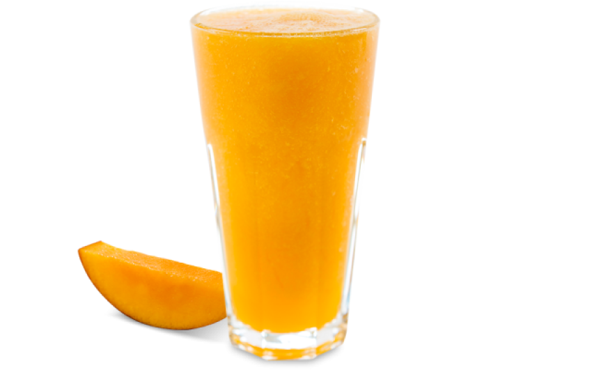 Milkshake Mango soft drink PNG Transparent