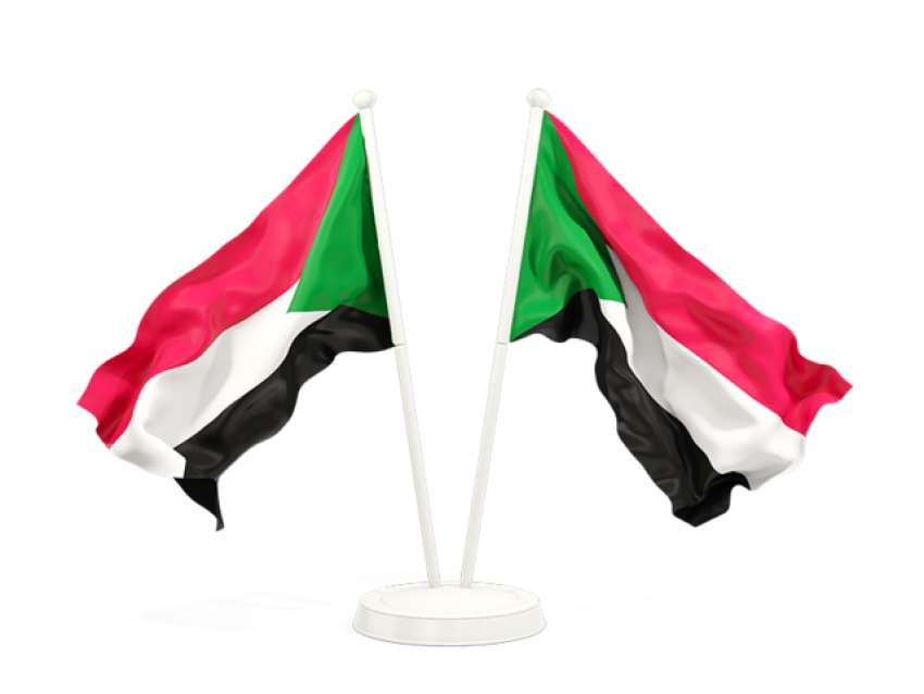 Cross Sudan Flag PNG Icon Free Download