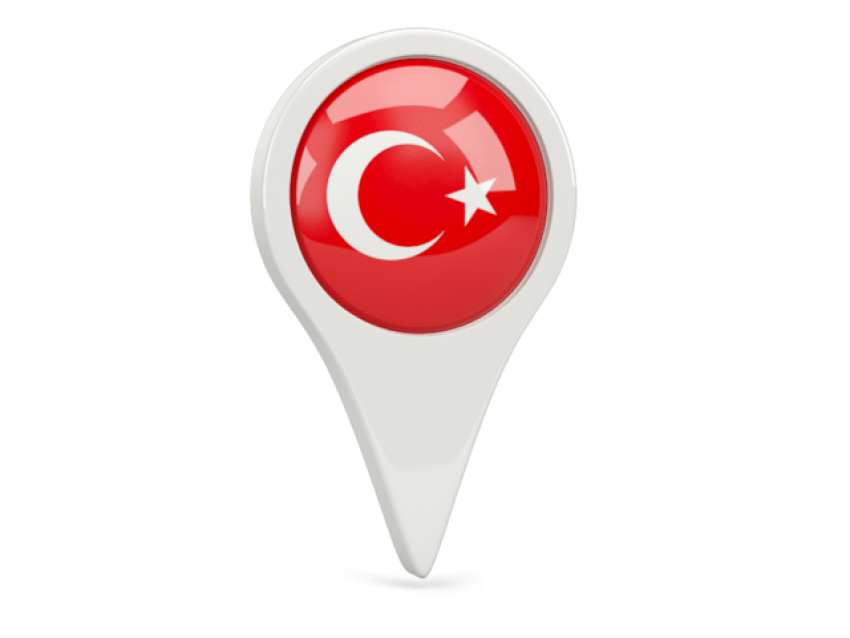 Istock Turkey Flag PNG Map Icon Free Download