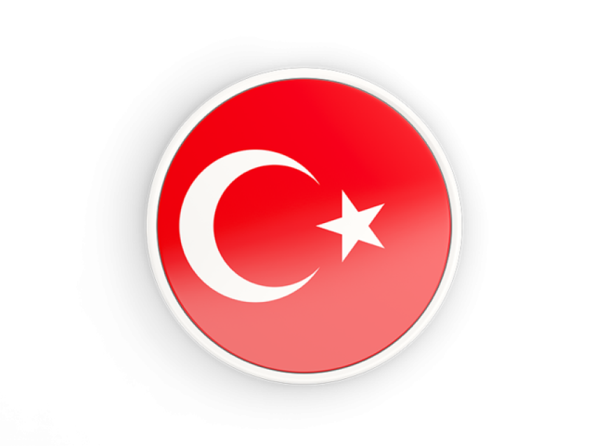 PSD & Svg Turkey Flag PNG Logo On Transparenr Background