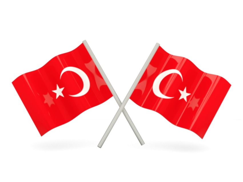 Mini Cross Turkey Flag PNG Icon Free Download