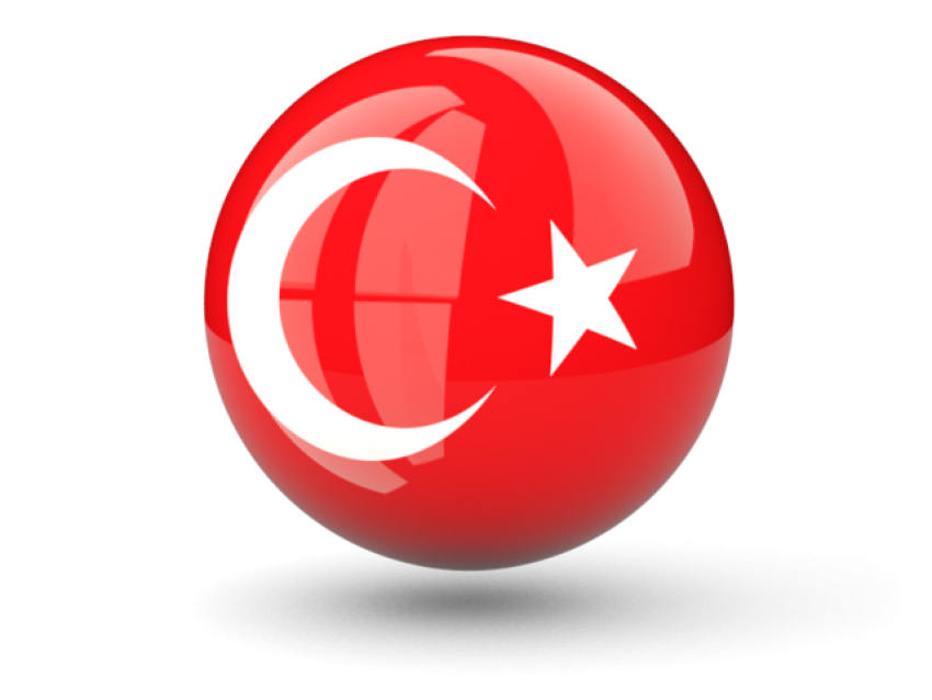 3D icon On Turkey Flag PNG Icon Free Download