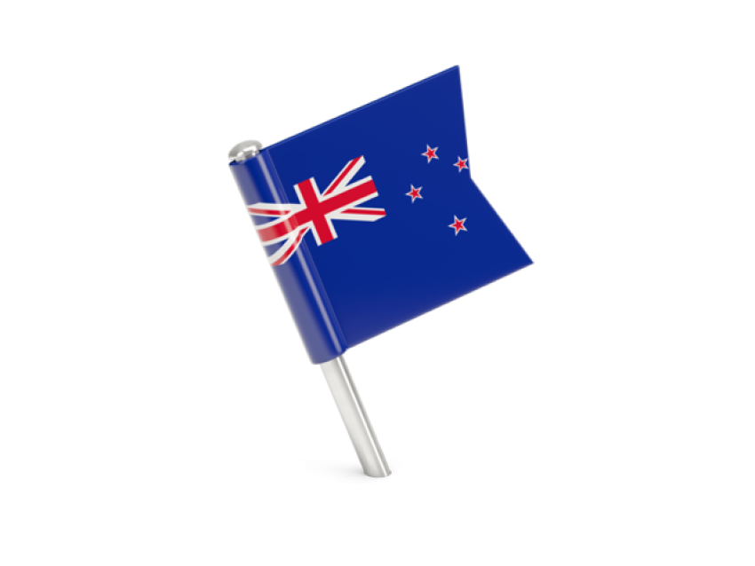 Animated New Zealand mini Flag PNG Image Free Download