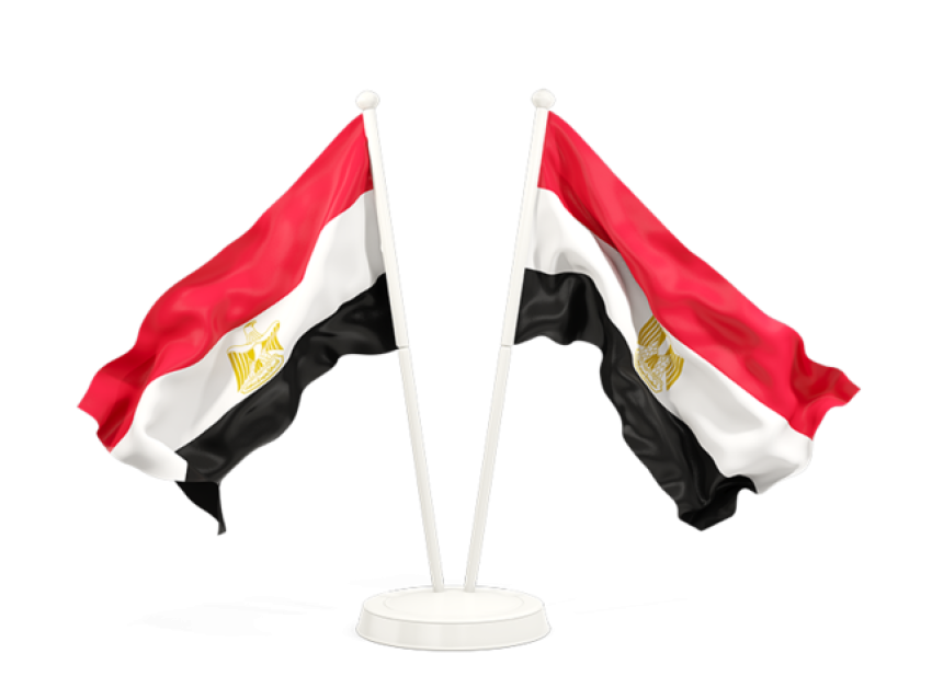 Animated Transparent Egypt Flag PNG Image