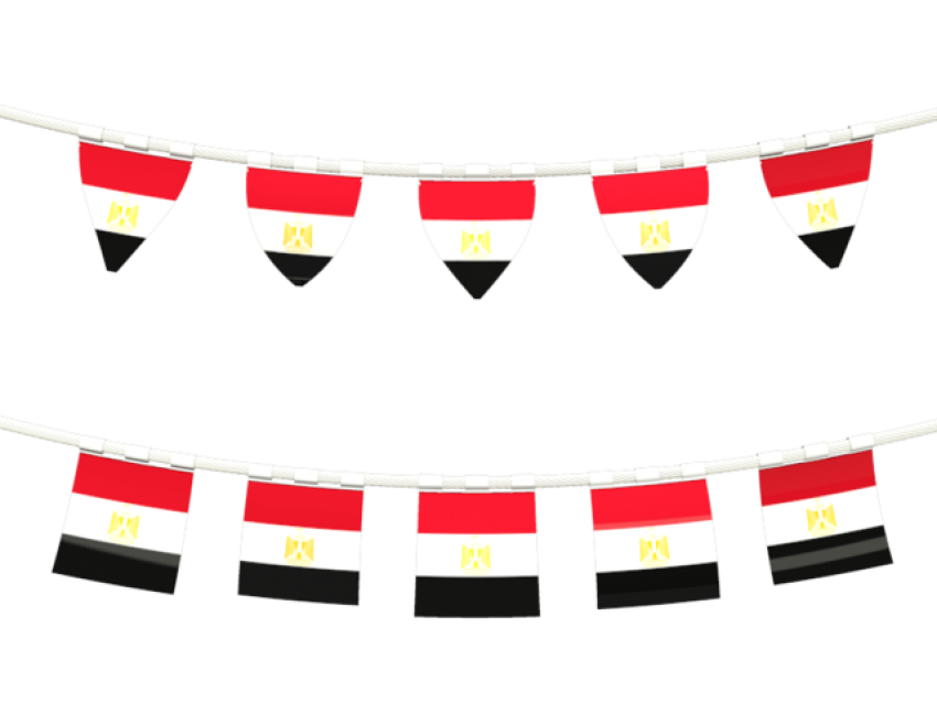 Egypt Flag PNG Freedowm celebration Symbol Free Transparent