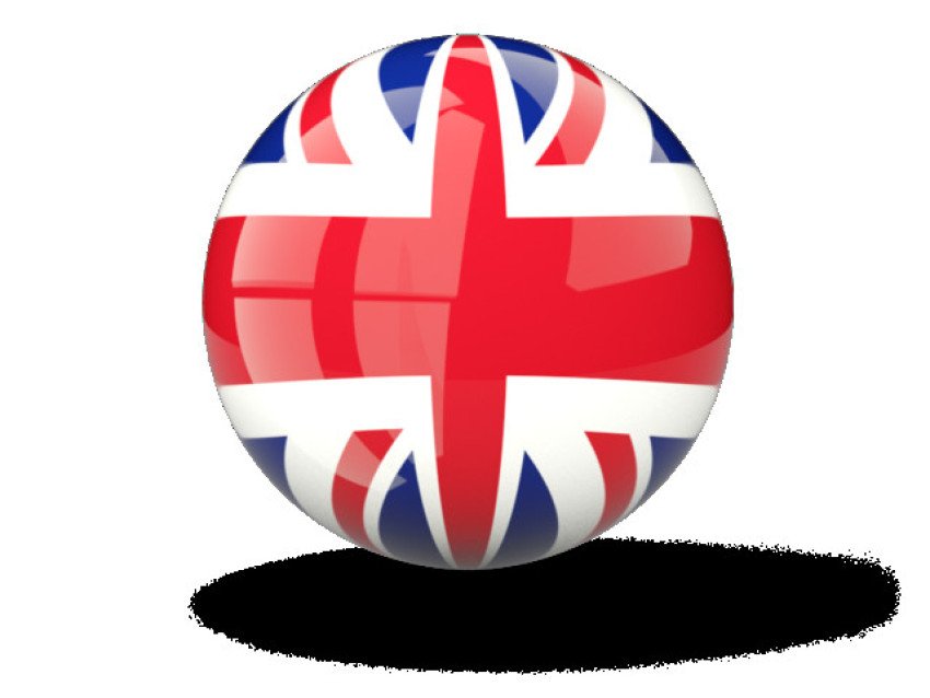 3D United Kingdom Flag PNG World Icon Free Download