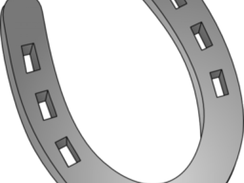 SVG Steel Horseshoe PNG Image Free Download