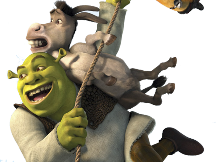 Shrek PNG Running Character Free Download