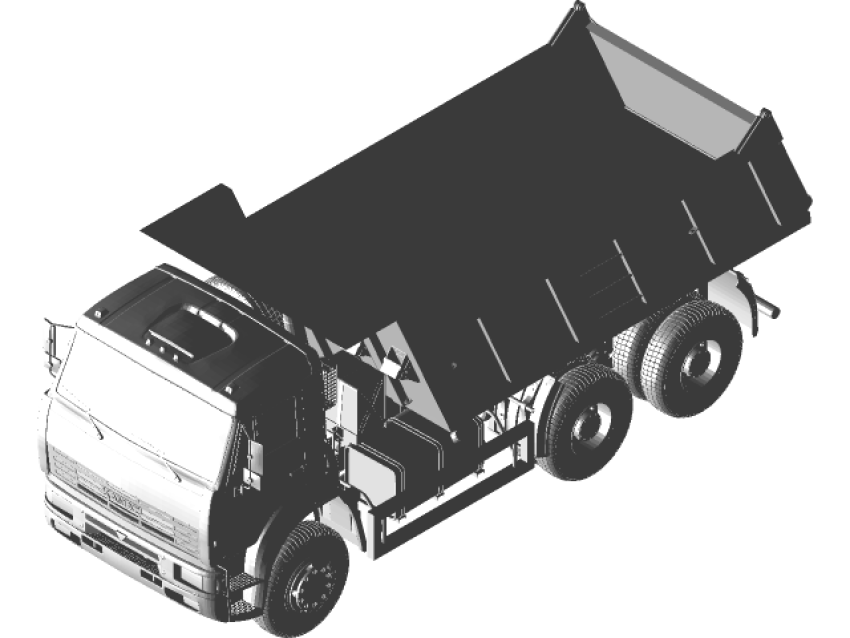 Kamaz PNG Sticker Free Download