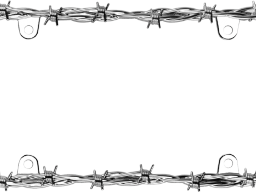 Barbwire PNG Free Vector White Background