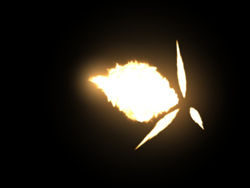 Pistol fire effect with light effect png free download