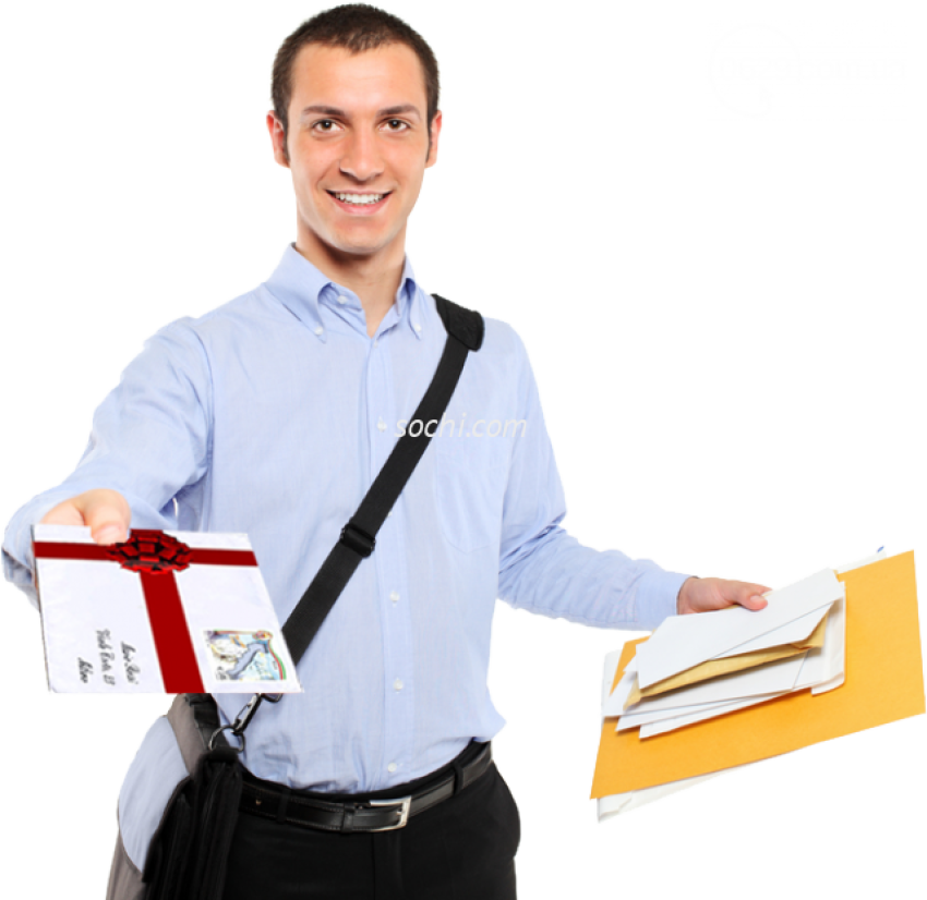 Postman PNG Template Free Download