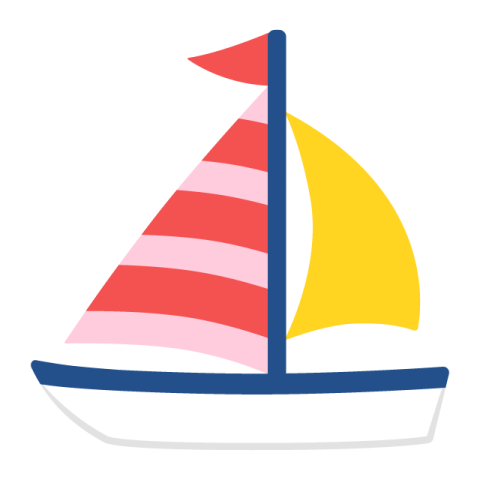 Premium Vector Yacht Icon PNG Cute Ship with sails Free Download