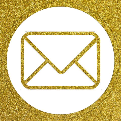 Yellow Golden Gmail PNG Image Download Free